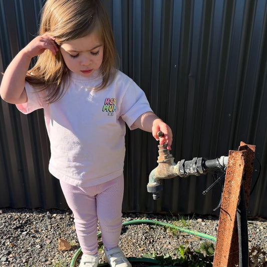 STERLING OVERSIZE TEE - BABY PINK