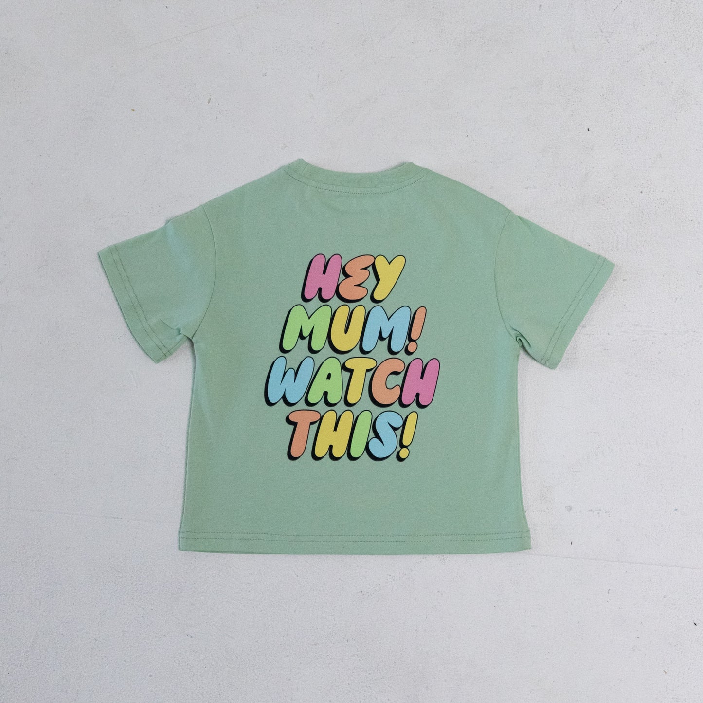 STERLING OVERSIZE TEE - LIGHT GREEN