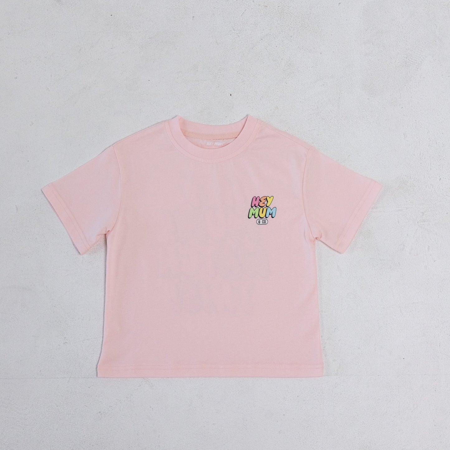 STERLING OVERSIZE TEE - BABY PINK