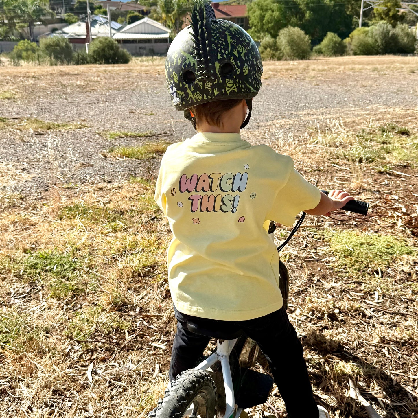 MAX OVERSIZED T-SHIRT - PASTEL YELLOW