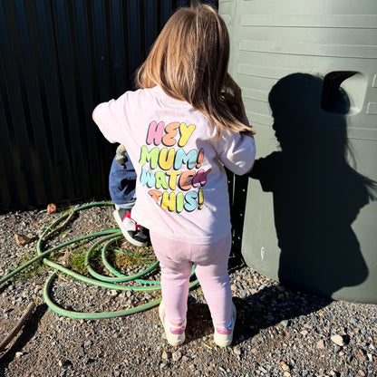 STERLING OVERSIZE TEE - BABY PINK