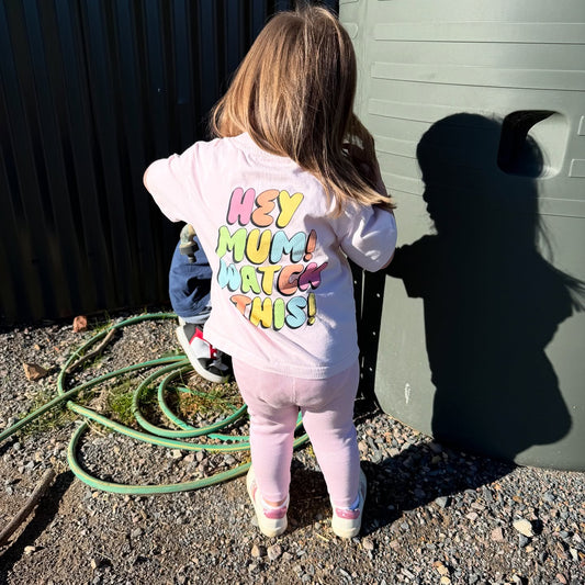 STERLING OVERSIZE TEE - BABY PINK