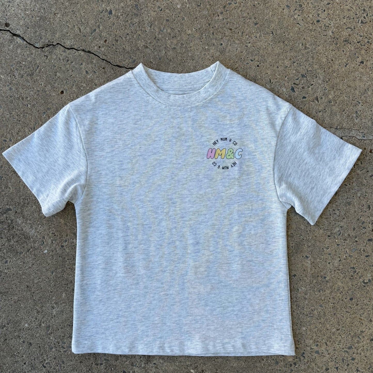 EDDY OVERSIZED T-SHIRT - GREY