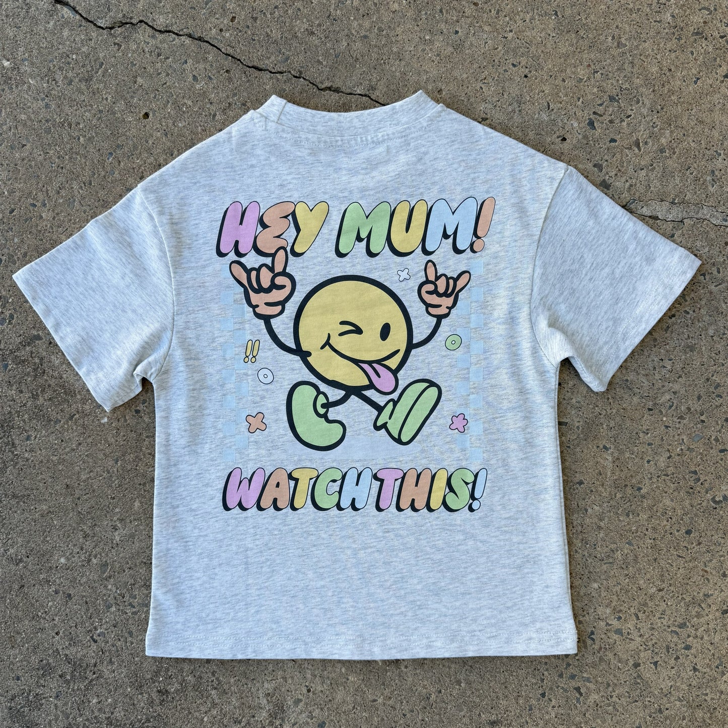 EDDY OVERSIZED T-SHIRT - GREY