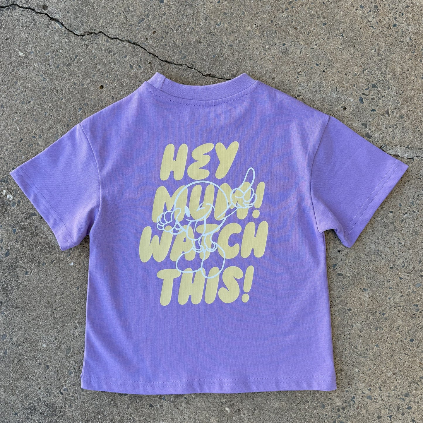 ADDISON OVERSIZED T-SHIRT - PURPLE