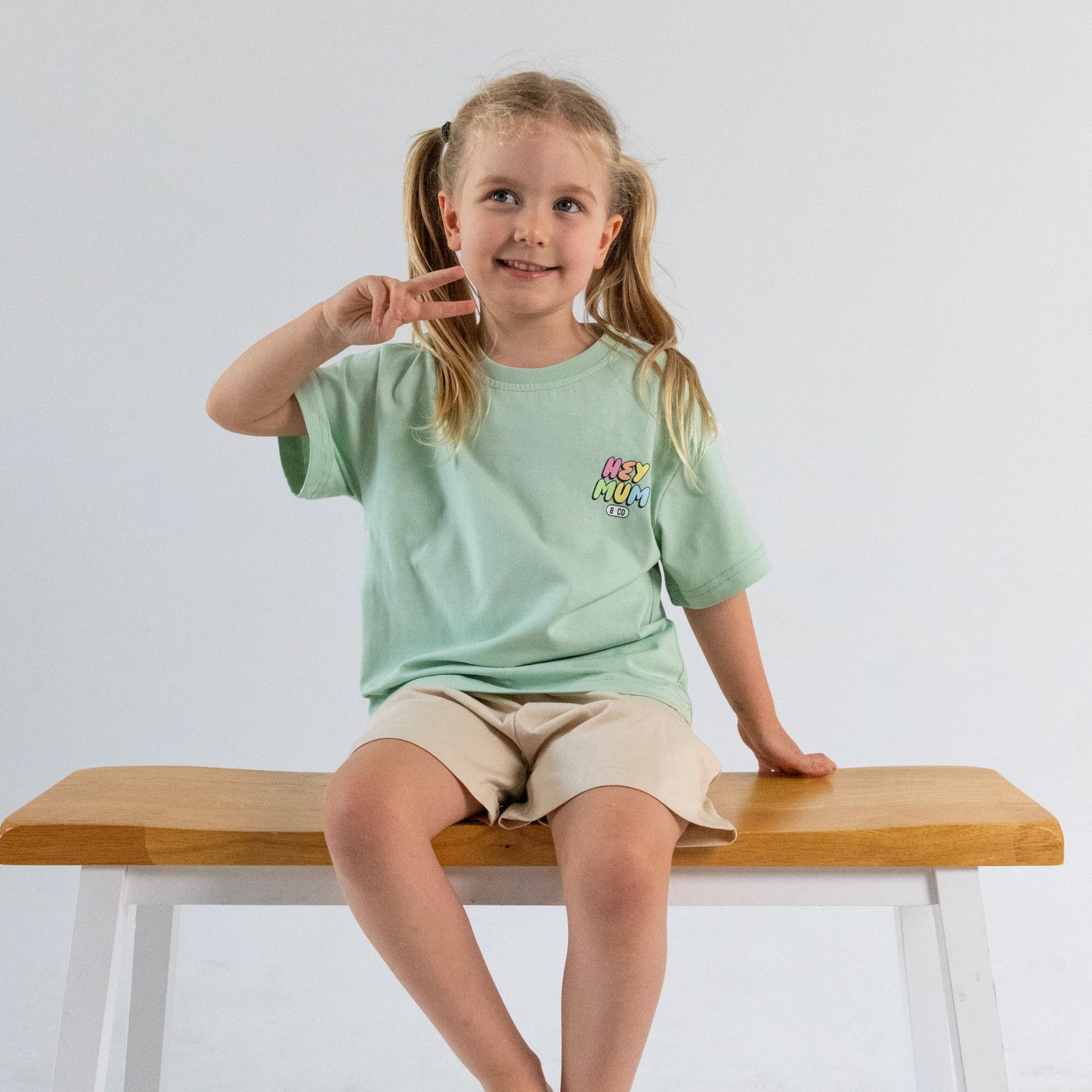STERLING OVERSIZE TEE - LIGHT GREEN