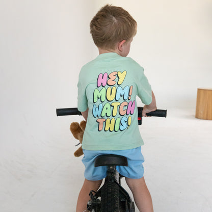 STERLING OVERSIZE TEE - LIGHT GREEN