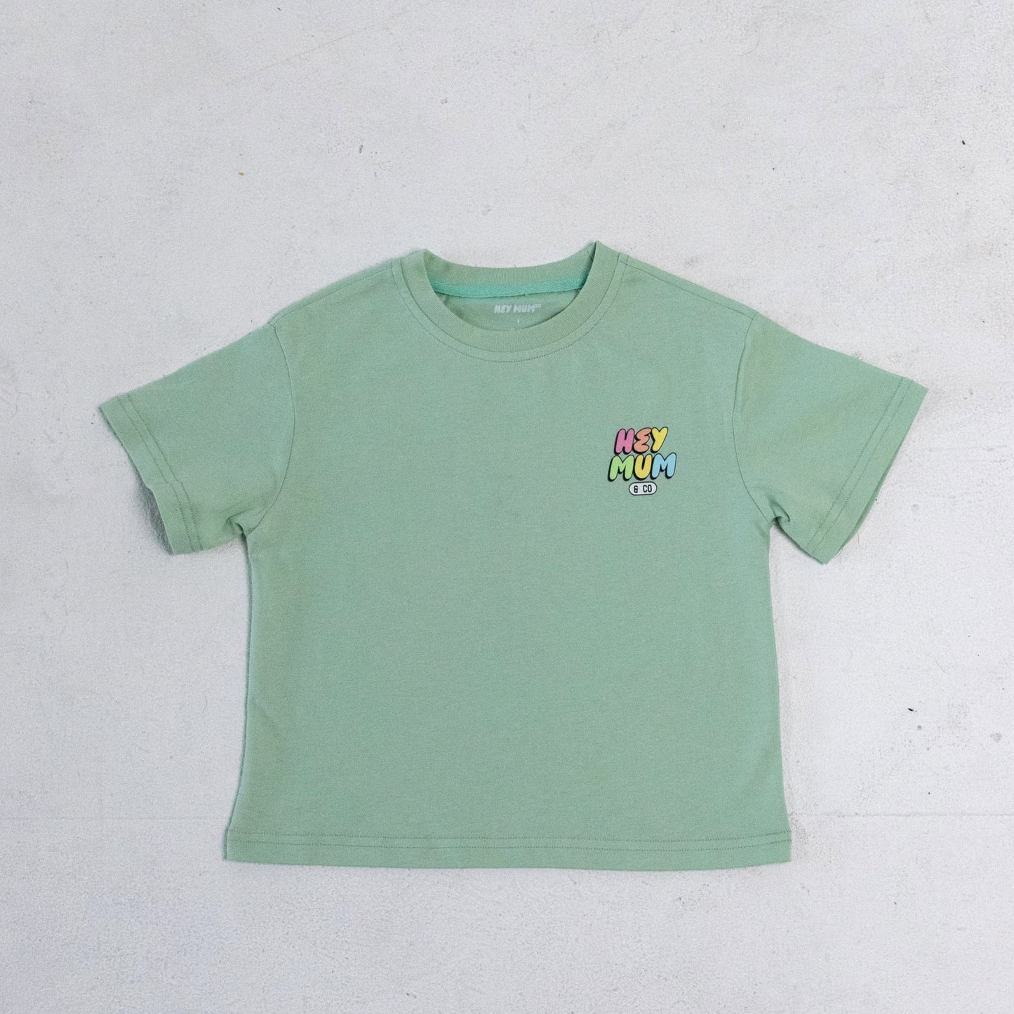 STERLING OVERSIZE TEE - LIGHT GREEN