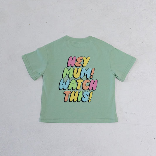 STERLING OVERSIZE TEE - LIGHT GREEN