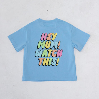 STERLING OVERSIZE T-SHIRT - COOL BLUE  (PRE ORDER)
