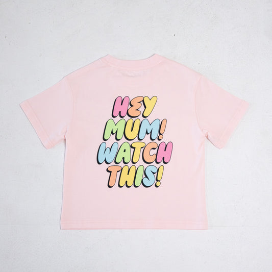 STERLING OVERSIZE TEE - BABY PINK