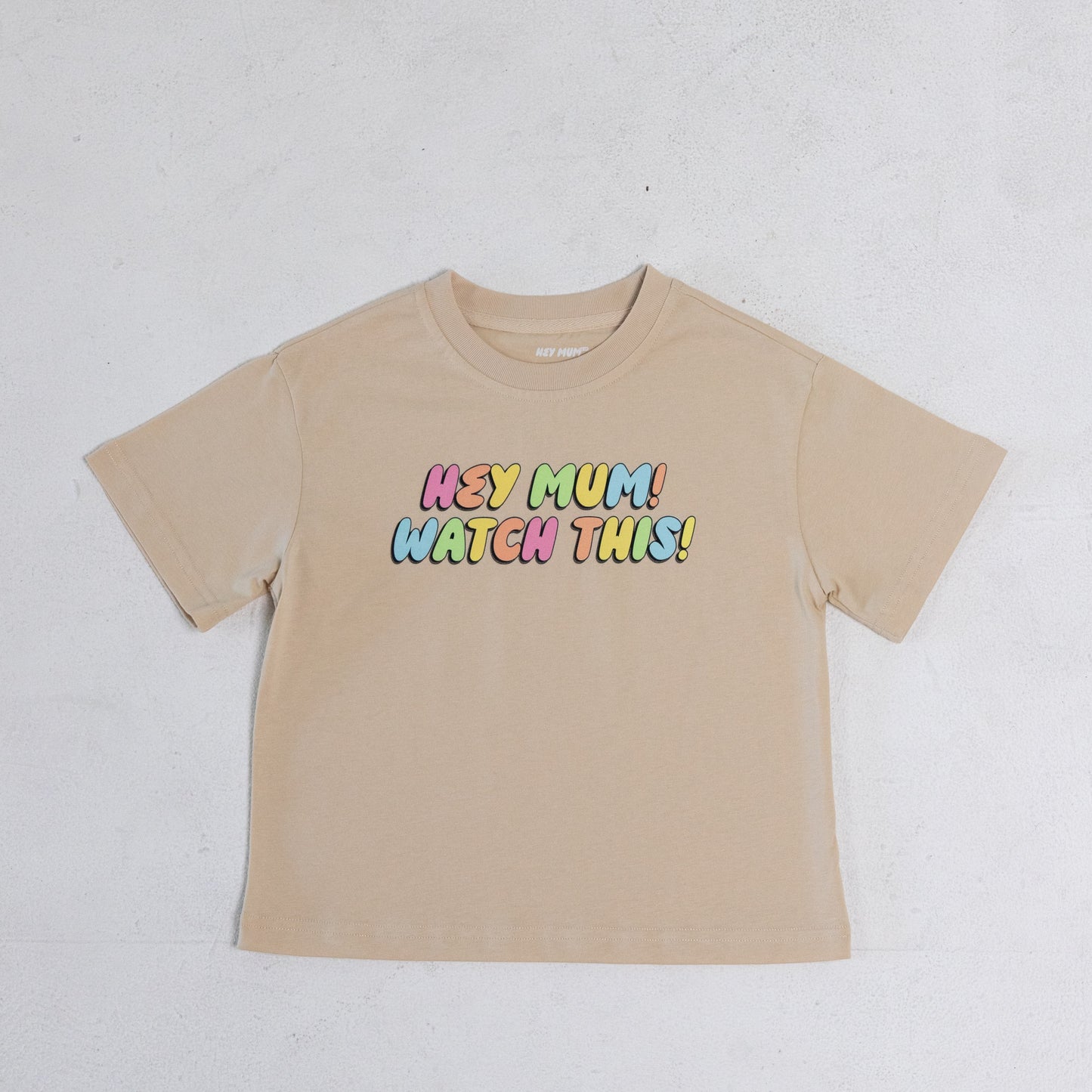 PAIGE OVERSIZE TEE - NATURAL