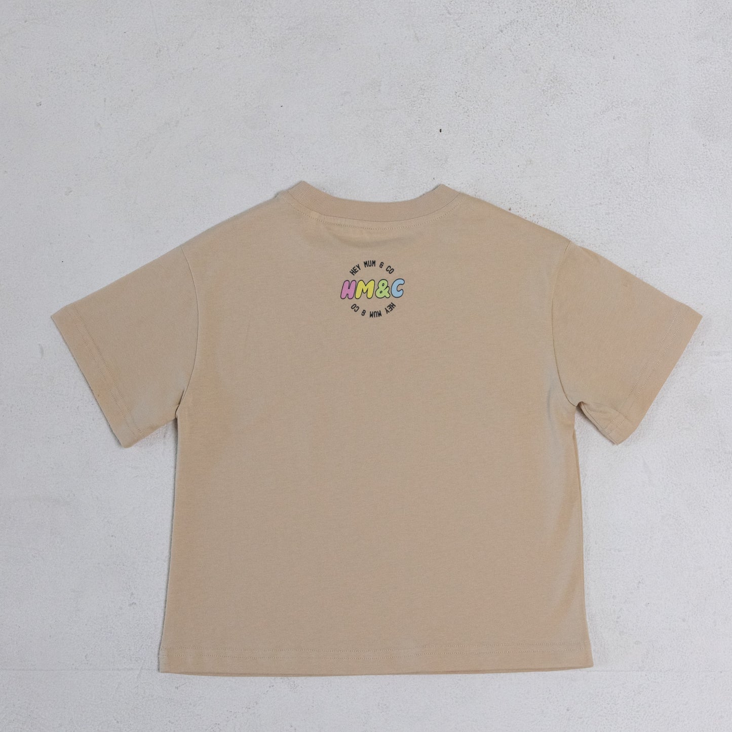 PAIGE OVERSIZE TEE - NATURAL