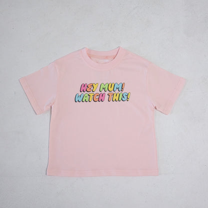 PAIGE OVERSIZE TEE - BABY PINK