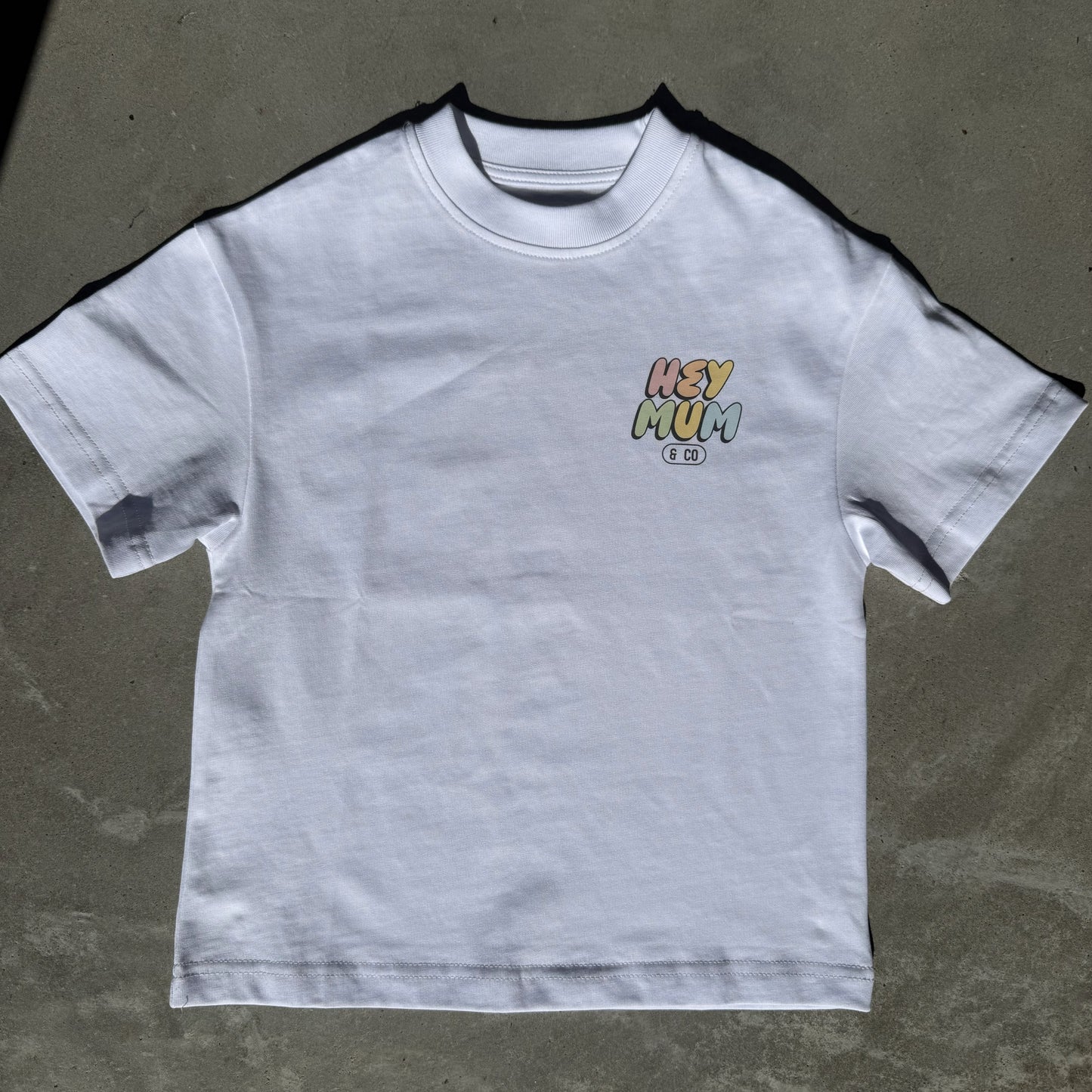 JETT OVERSIZED T-SHIRT - WHITE